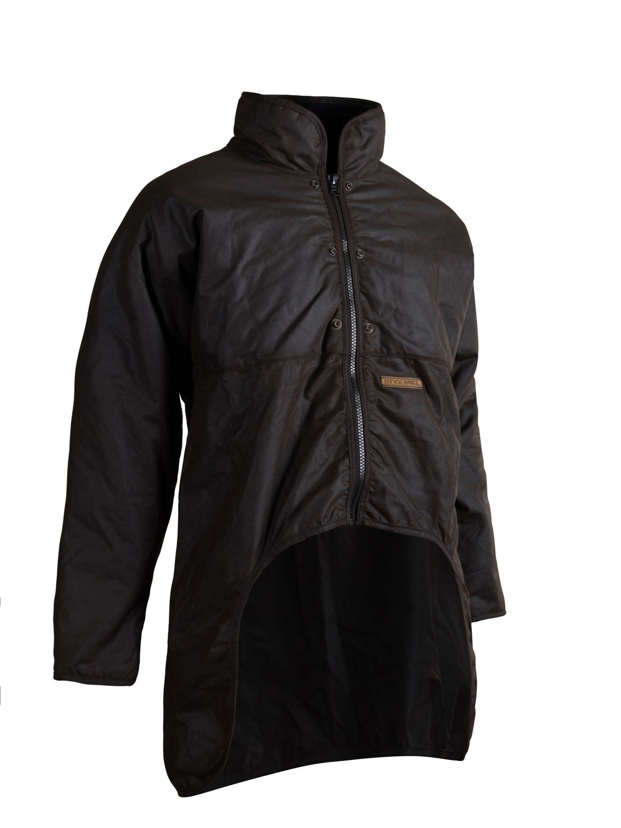 Styx Mill, Oilskin Long Length Long Sleeve Jacket - Standard - L