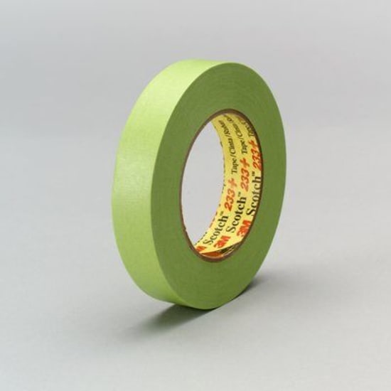 3M 233+ Scotch Masking Tape-3mm x 55m-12-Case