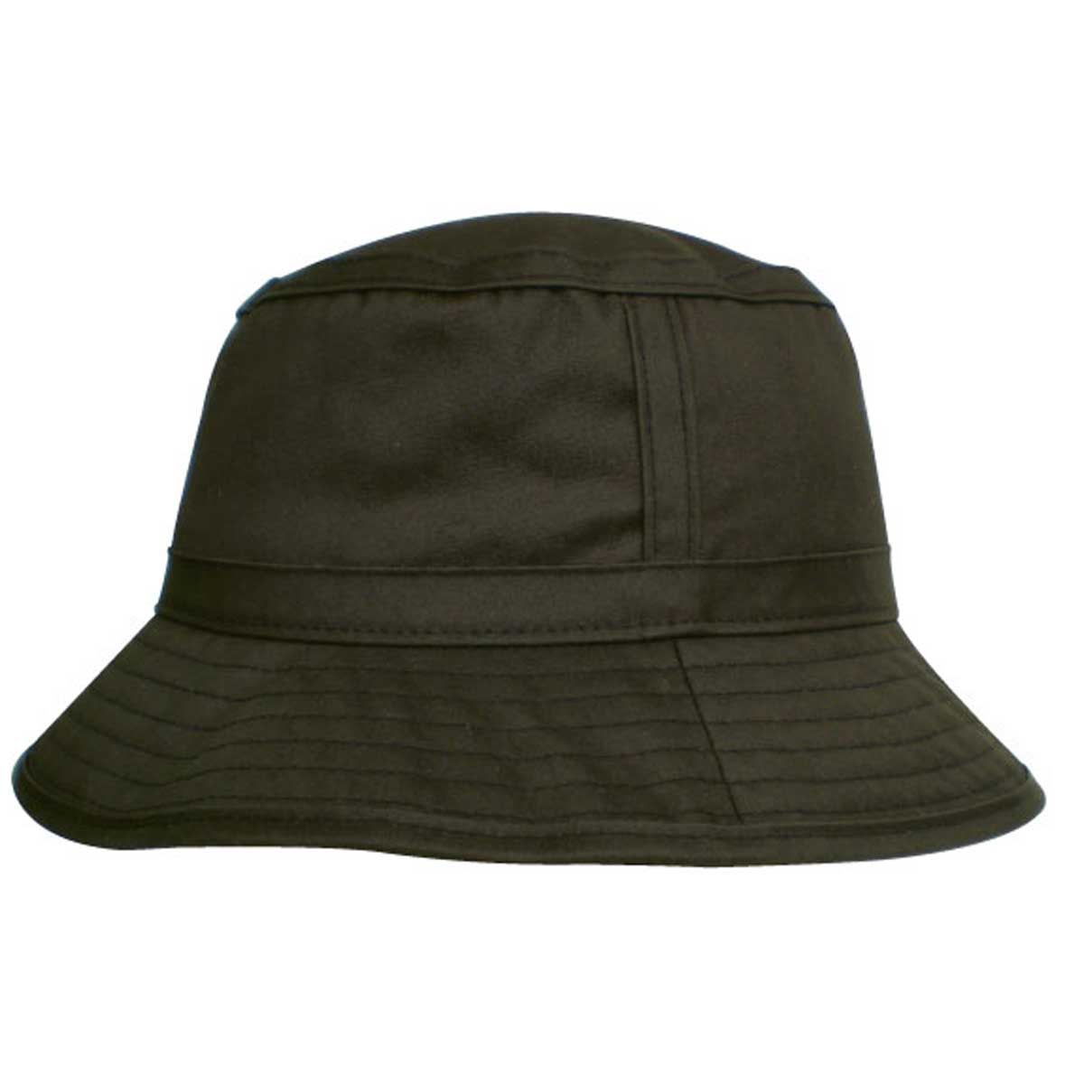 Legend Life, Oilskin Bucket Hat, 4372 - Dark Brown (Size: S/M)