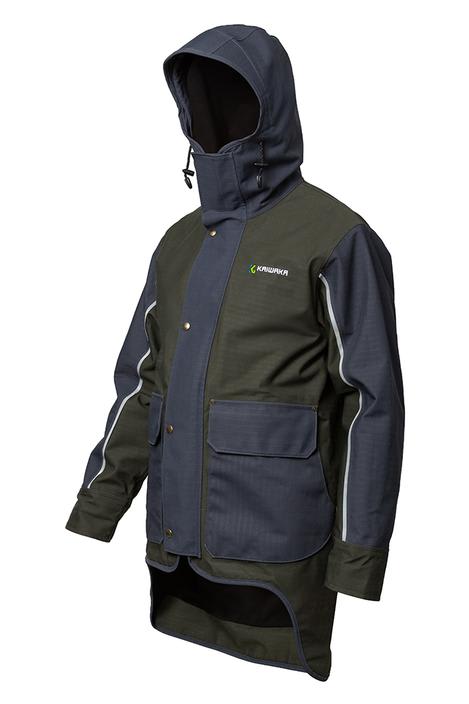 Kaiwaka, Stormforce Winter Jacket, STFC113 - Green/Navy (Size: XL)