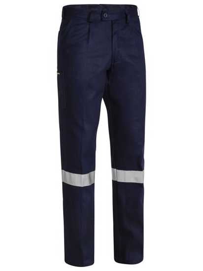 Bisley, Taped Original Work Pant, BP6007T-Regular Fit (Each) - Navy - Size: 17