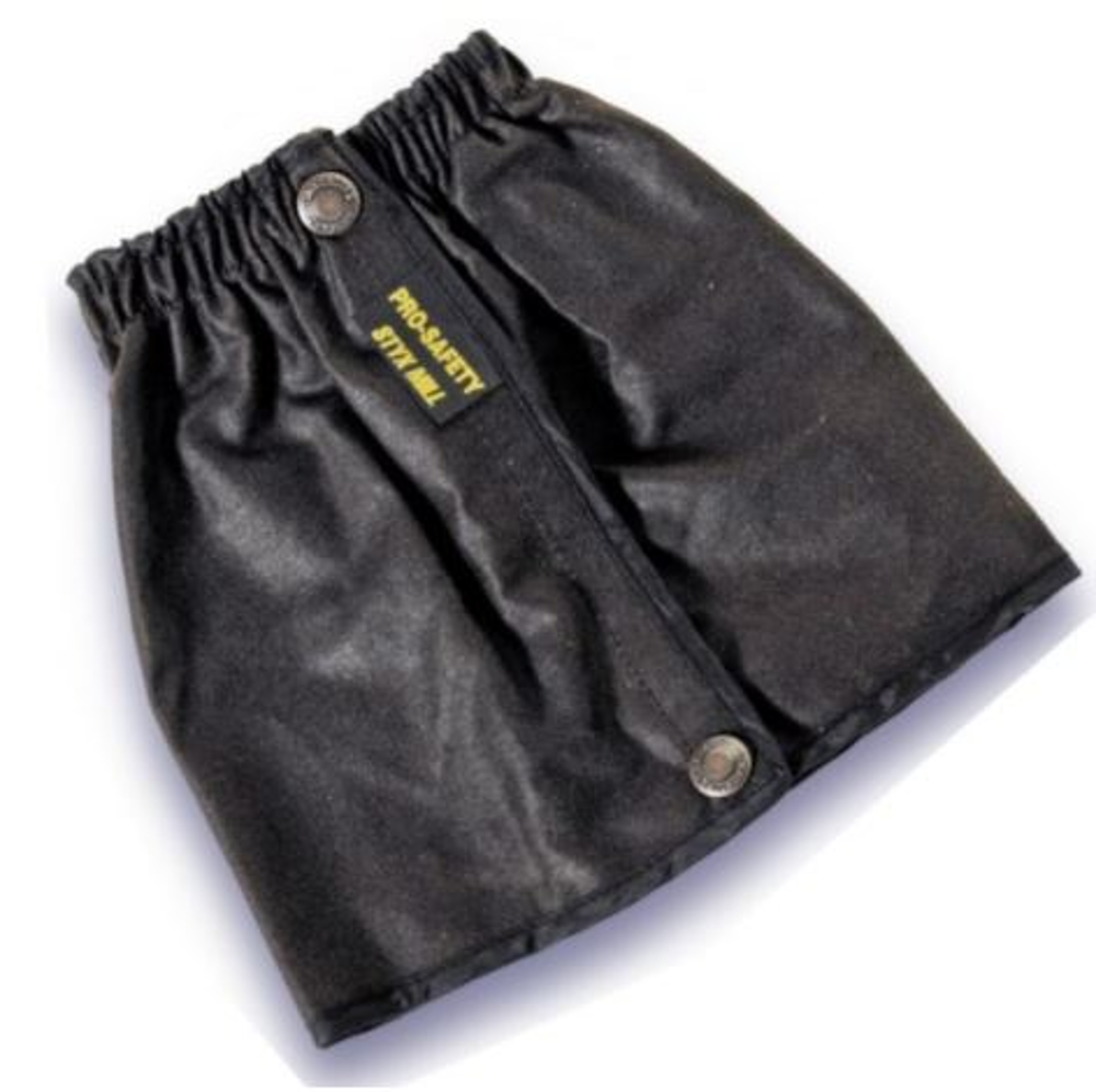 T20L, Oilskin Long Gaiters, 31cm, StyxMill (Pair) - Black -