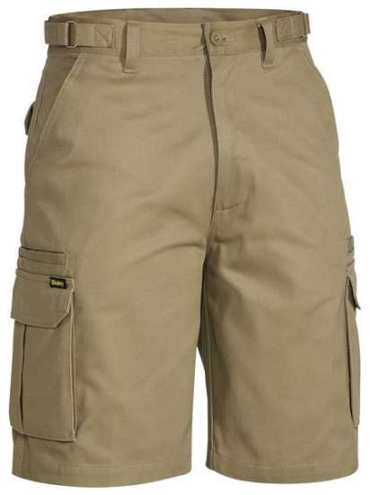 Bisley, Original 8 Pocket Cargo Short, BSHC1007 - Khaki (Size: 97)