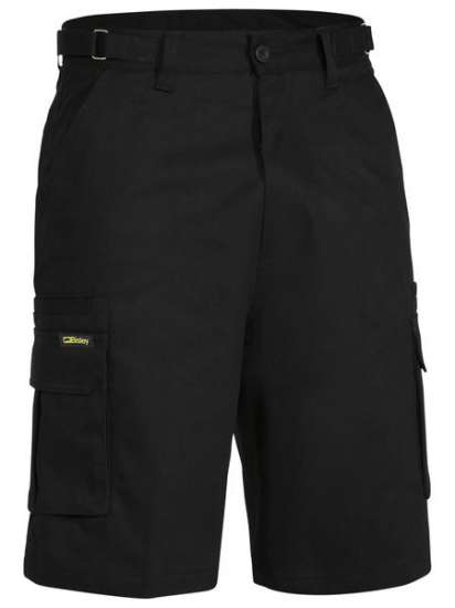 Bisley, Original 8 Pocket Cargo Short, BSHC1007 - Black (Size: 122)