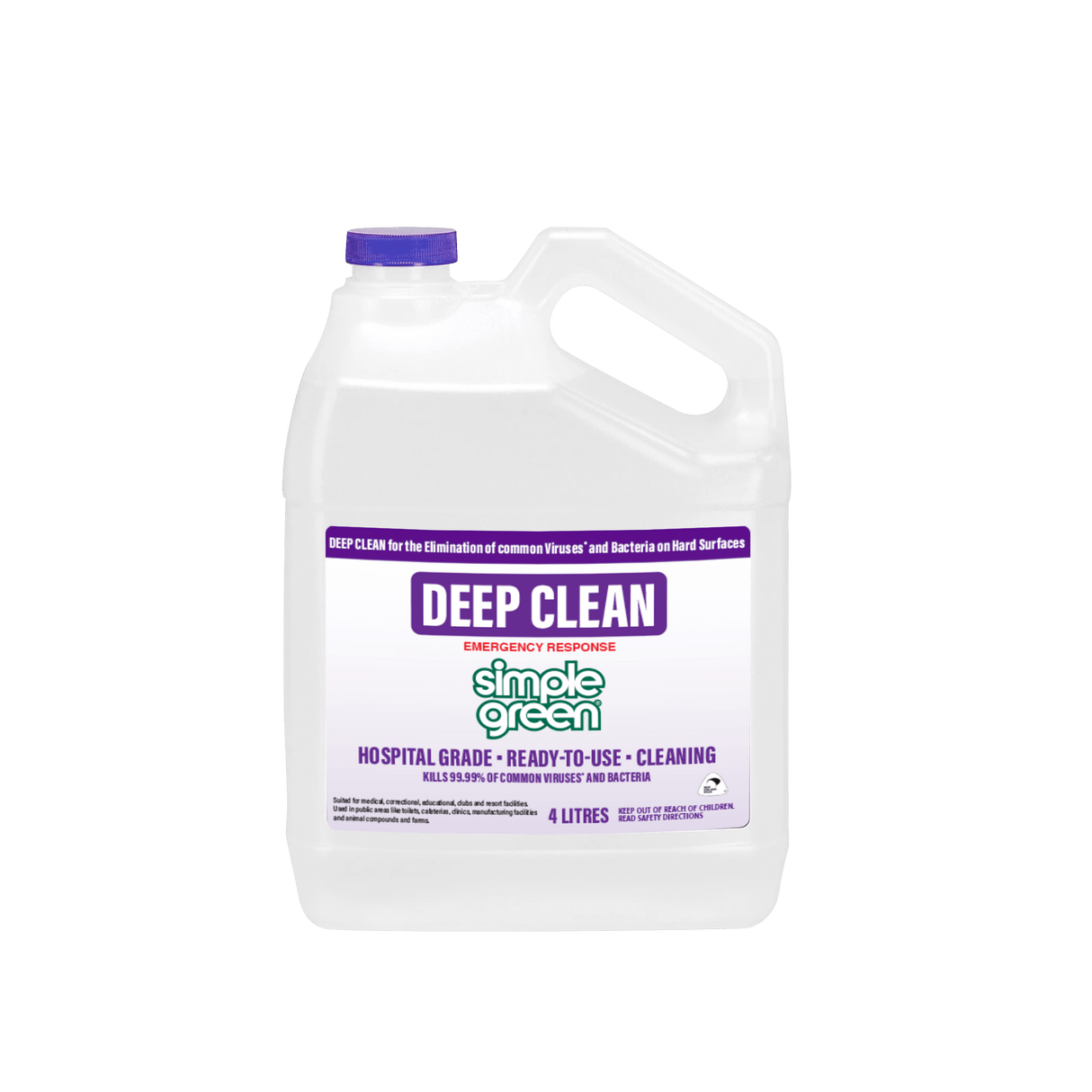 Simple Green RTU Hospital Grade Deep Clean 4L (Each)