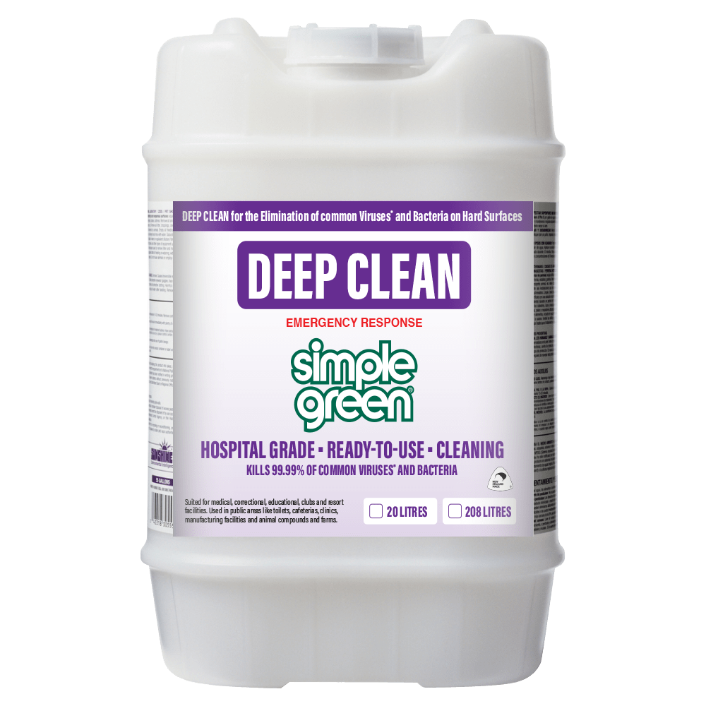 Simple Green RTU Hospital Grade Deep Clean 20L (Each)