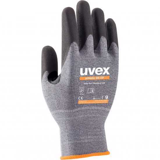 Uvex Athletic D5 XP Gloves (Pair) - Grey - Size: 11