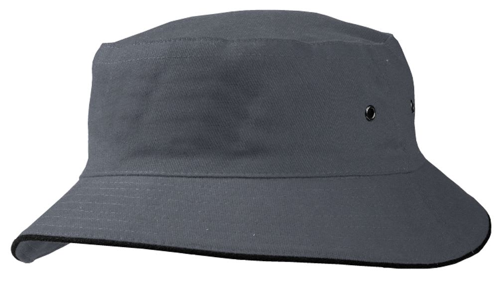 Legend Life, Cotton Bucket Hat, 4007 - Black/White BWT - S/M