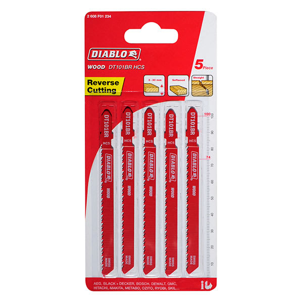 Diablo Jigsaw Clean Cut Wood Blades 83mm
