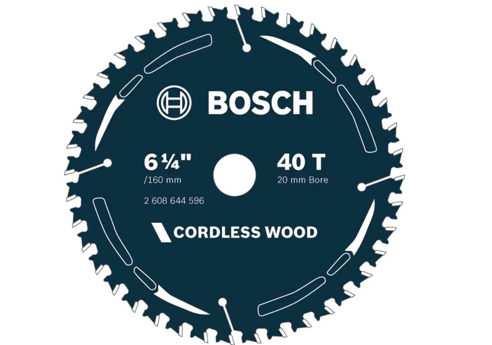Bosch Cordless Circular Wood Saw Blade 165mm