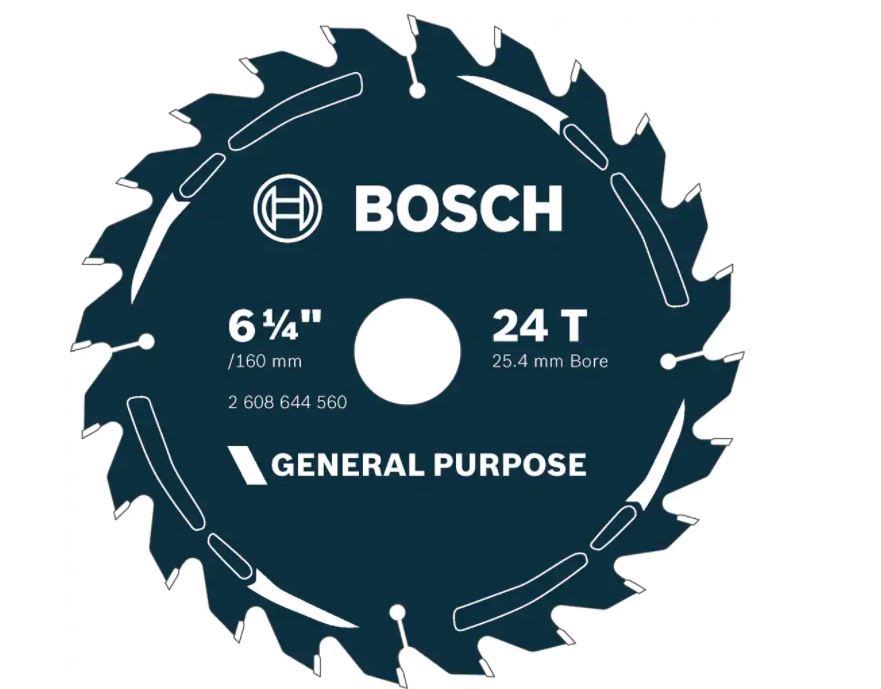 Bosch Saw Blade Circular Wood Cutter 160mm- 24T