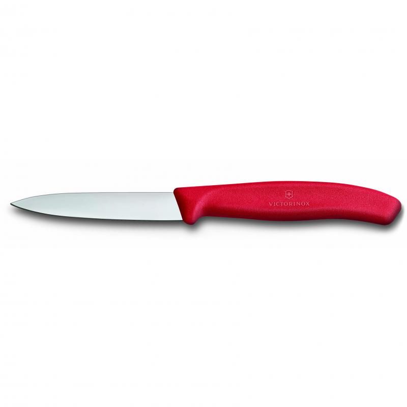 Victorinox Paring Knife - 8 Cm Pointed Blade - Classic - Red (75087)