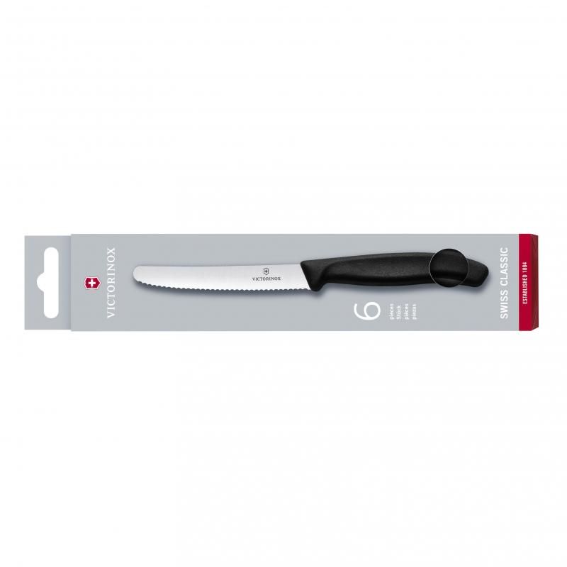 Victorinox Rounded Steak Knife Set | 6 Pcs
