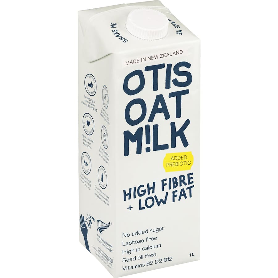 Otis Oat Milk High Fibre & Low Fat Carton 1L