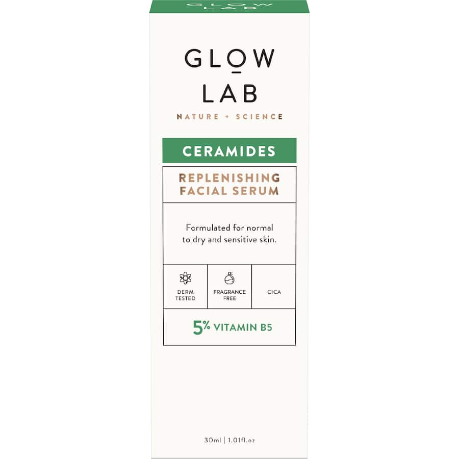 Glow Lab Ceramides Face Serum Replenishing 30mL