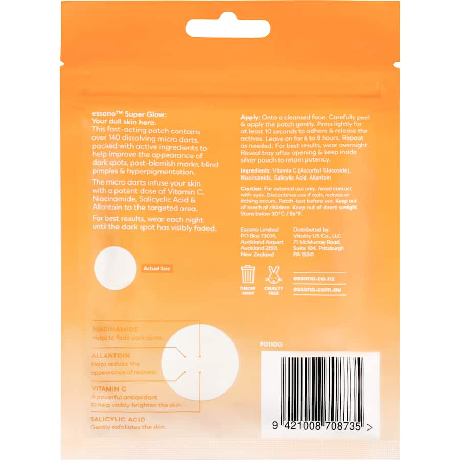 Essano Face Patches Vitamin C Brightening 9pack