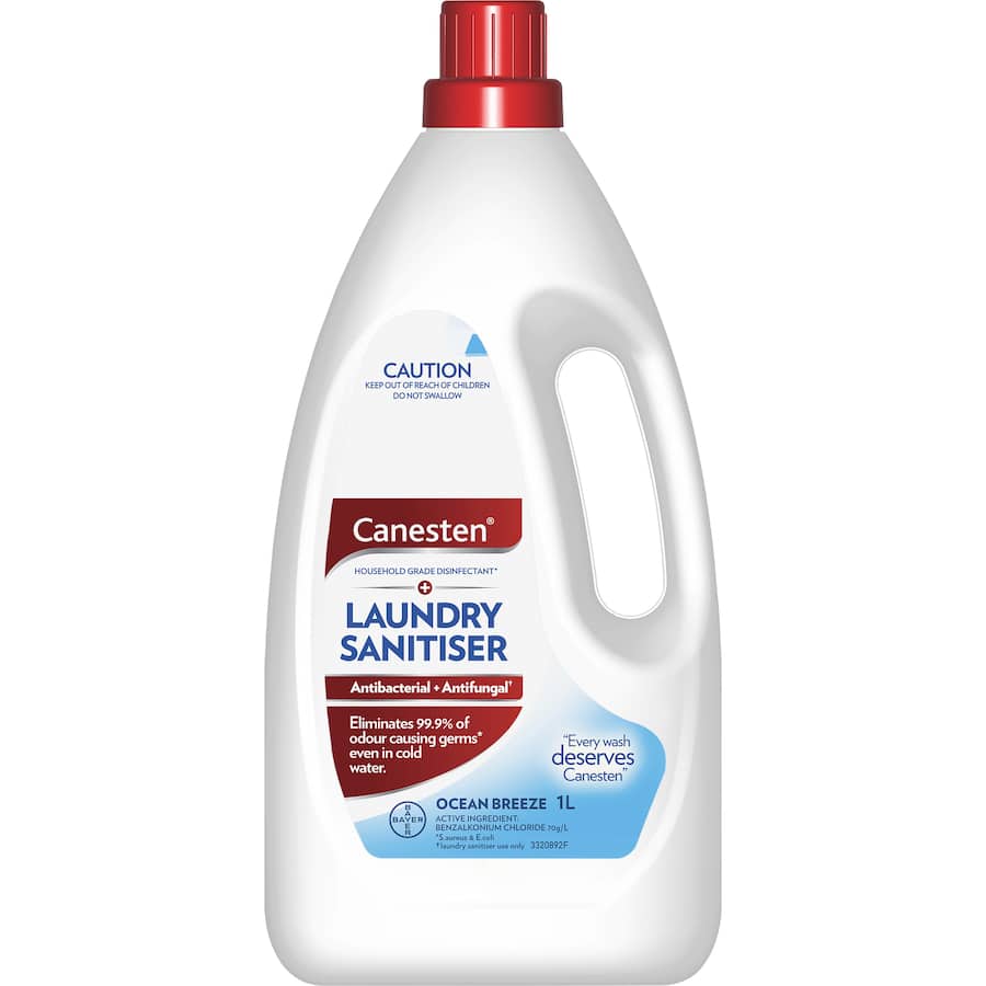 Canesten Laundry Sanitiser Ocean Breeze 1L