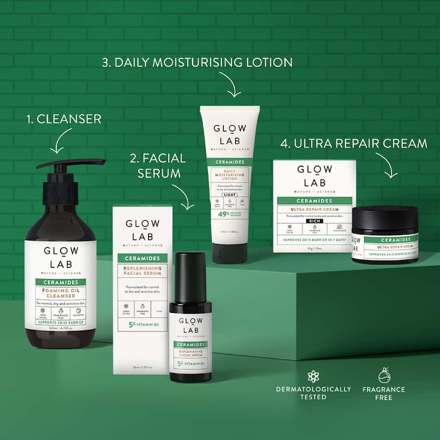 Glow Lab Ceramides Moisturising Lotion  100mL