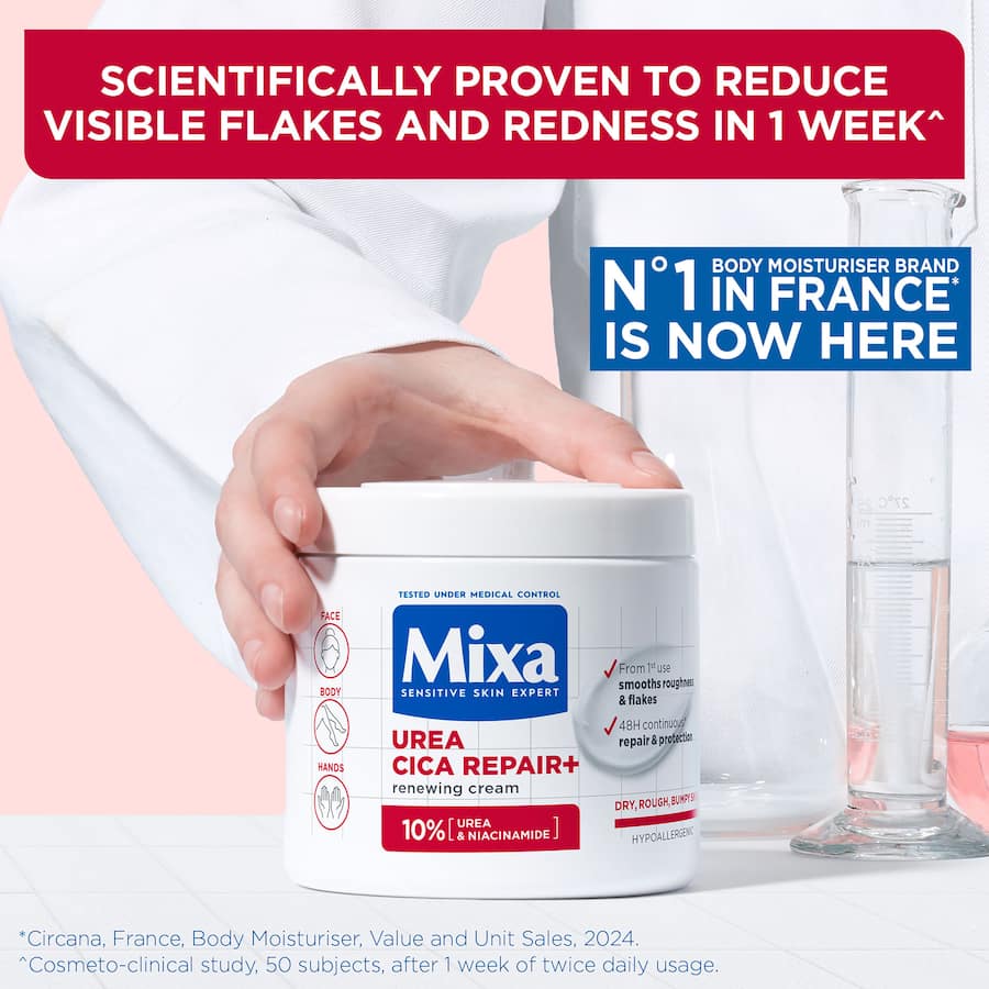 Mixa Body Cream Urea Cica Repair+ 400mL