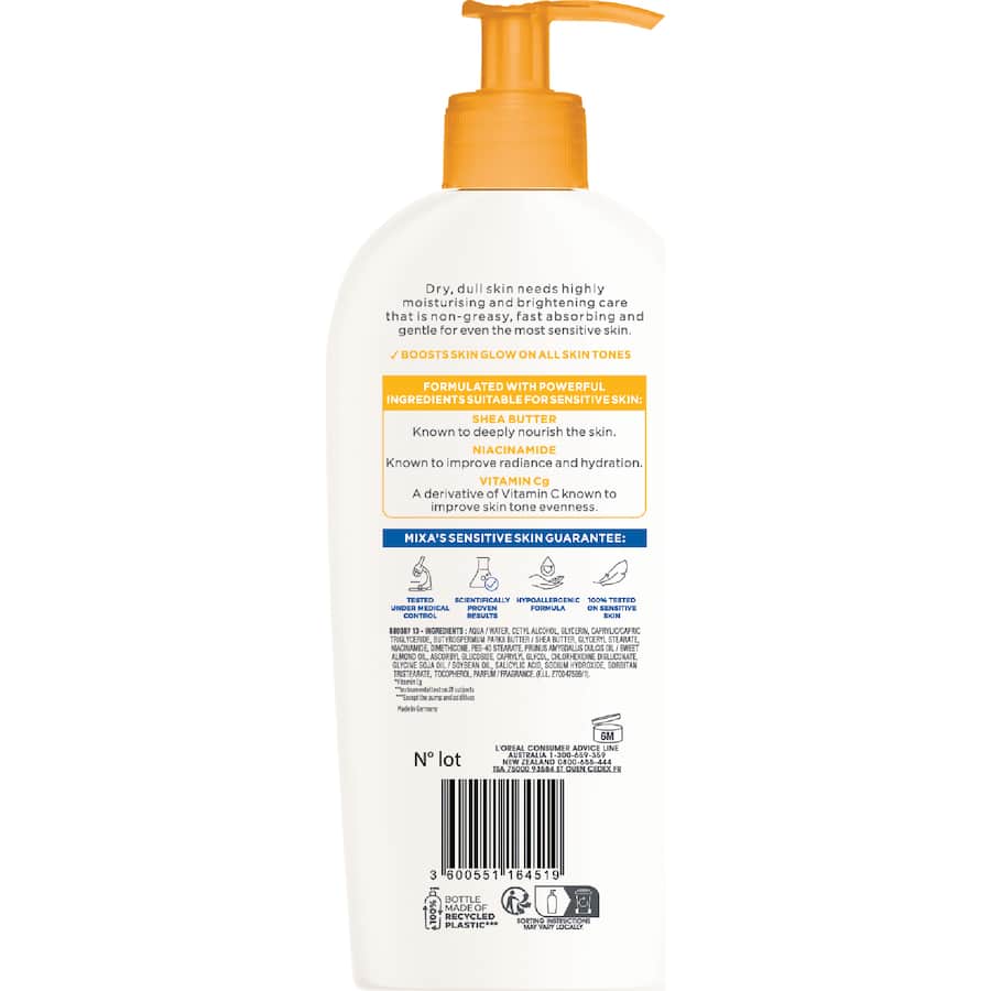 Mixa Body Lotion Niacinamide Bright 250mL