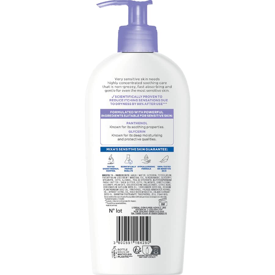Mixa Body Lotion Panthenol Comfort 250mL
