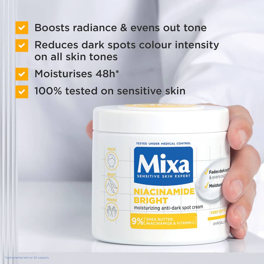 Mixa Body Cream Niacinamide Bright 400mL