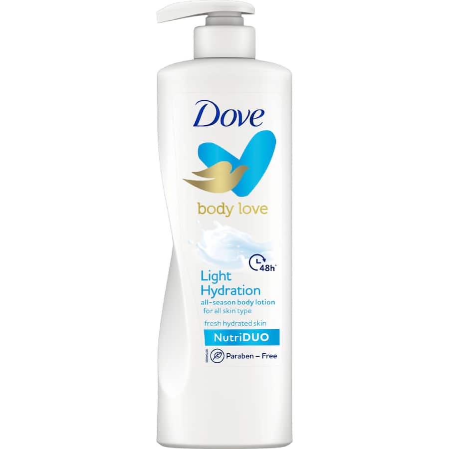 Dove Body Lotion Light Hydration 400mL