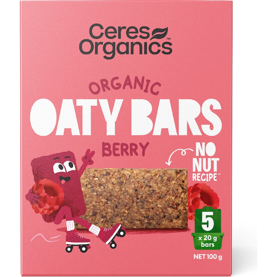 Ceres Organics Oaty Bars Berry