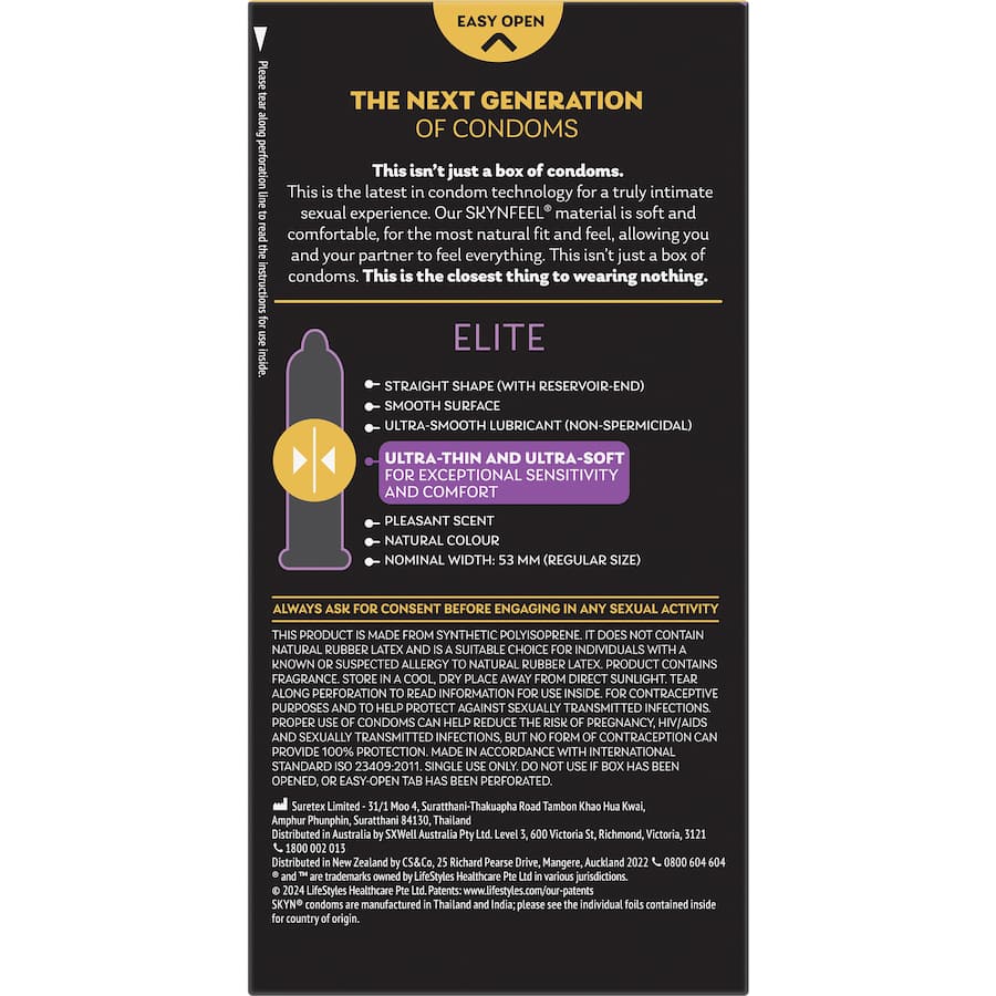 Skyn Condoms Elite 18pack