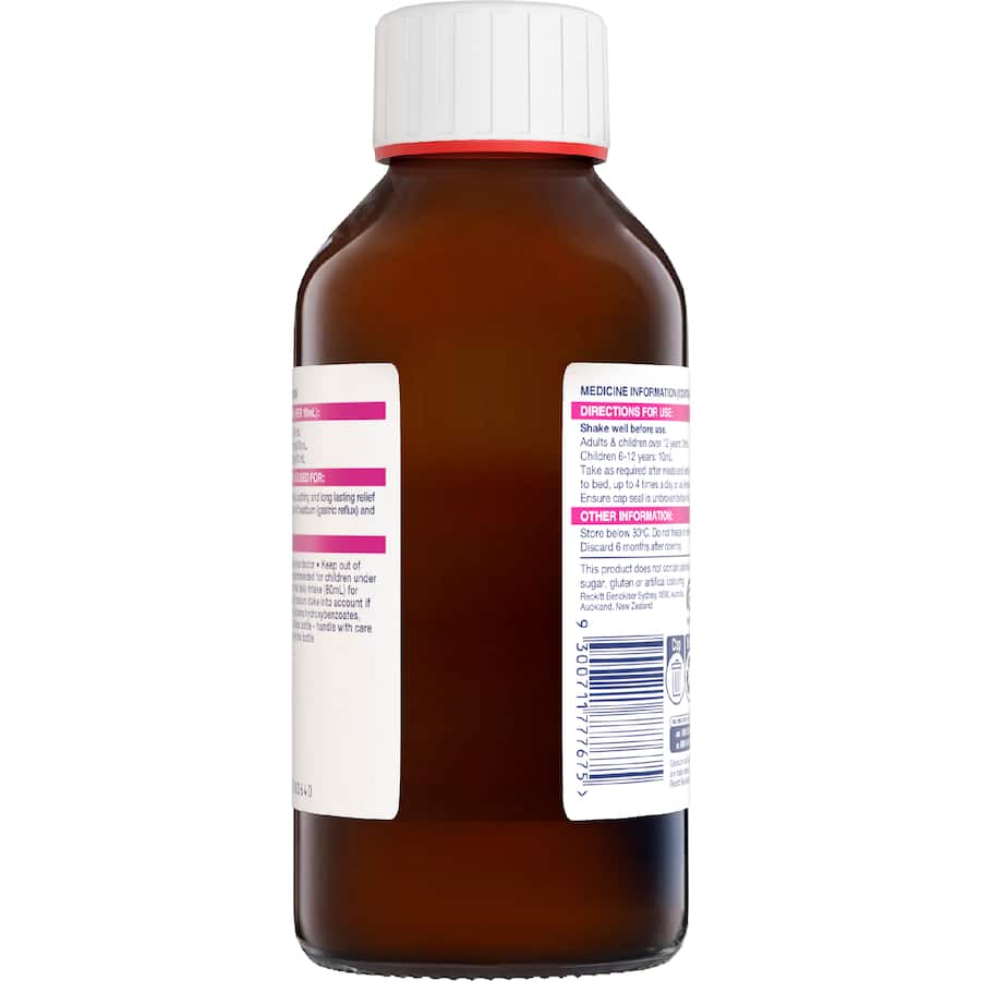 Gaviscon Dual Action Liquid Heartburn & Indigestion Relief Mixed Berry 500mL