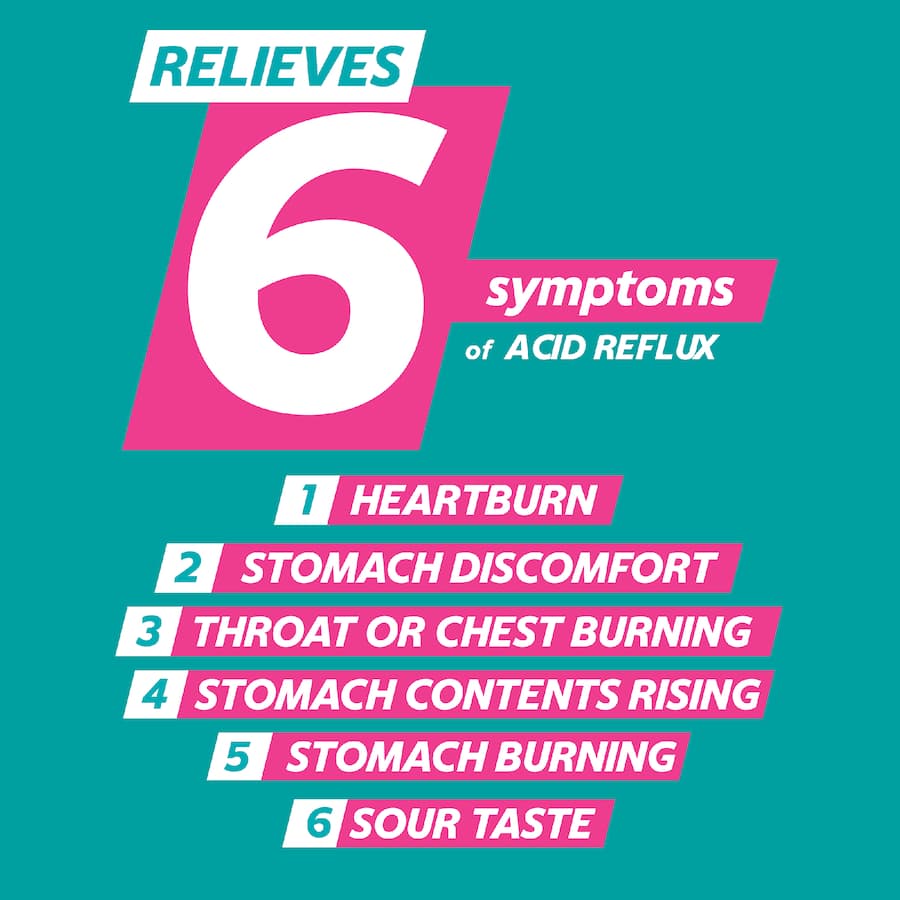 Gaviscon Dual Action Liquid Heartburn & Indigestion Relief Mixed Berry 500mL