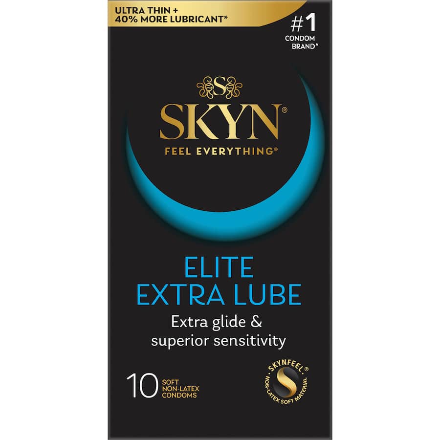 Skyn Elite Condoms Extra Lube 10pack