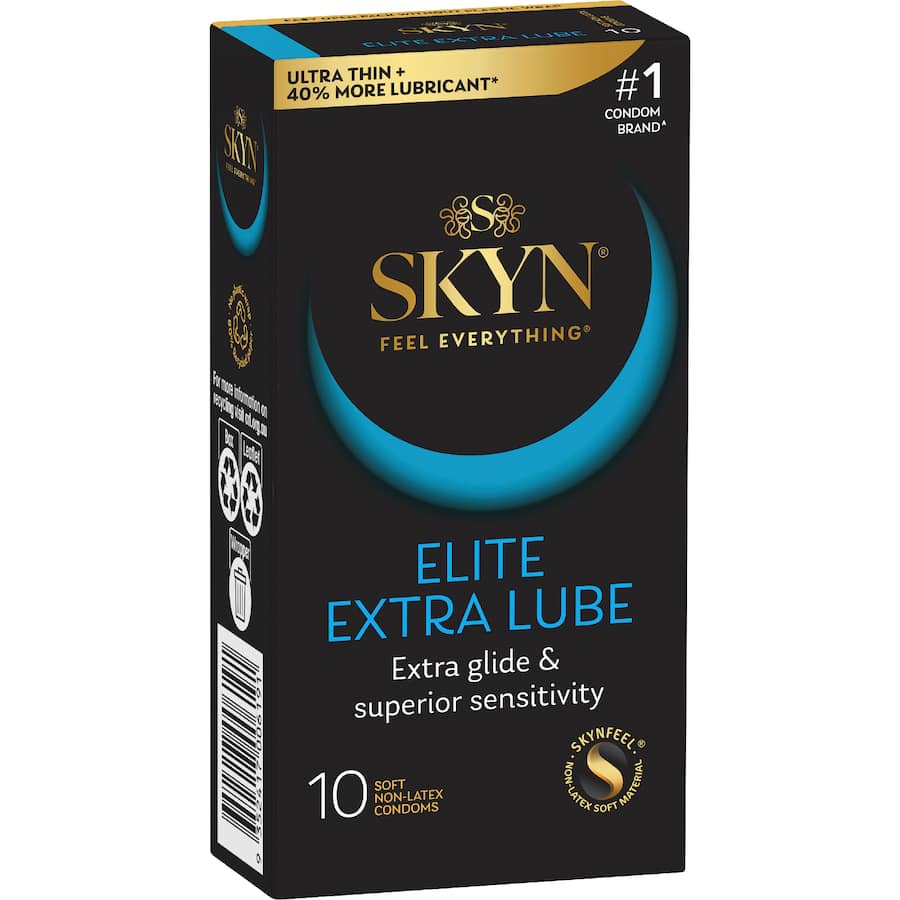 Skyn Elite Condoms Extra Lube 10pack