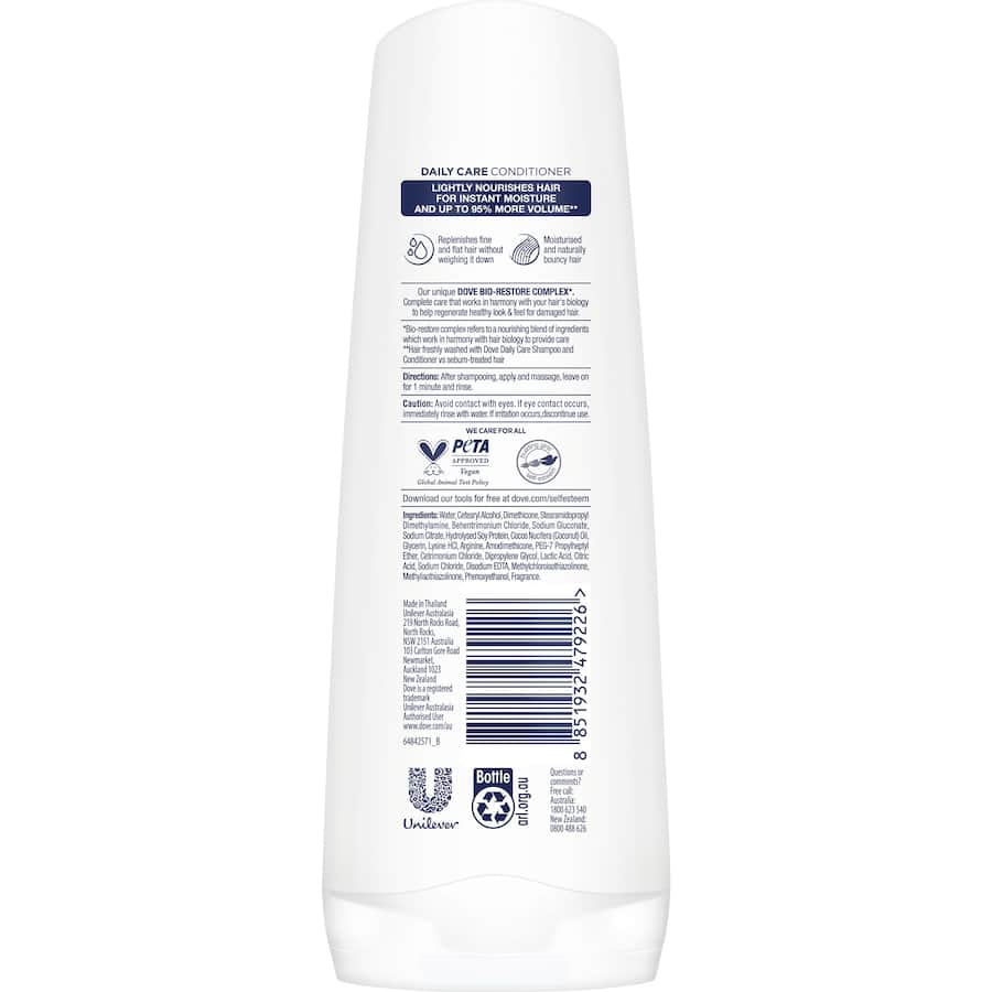 Dove Conditioner Daily Care 350mL