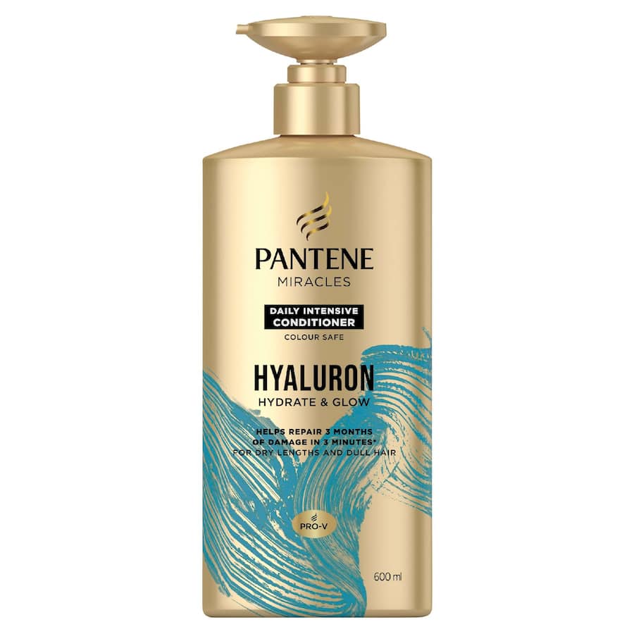 Pantene Miracles Conditioner Hyaluron Hydrate & Glow 600mL