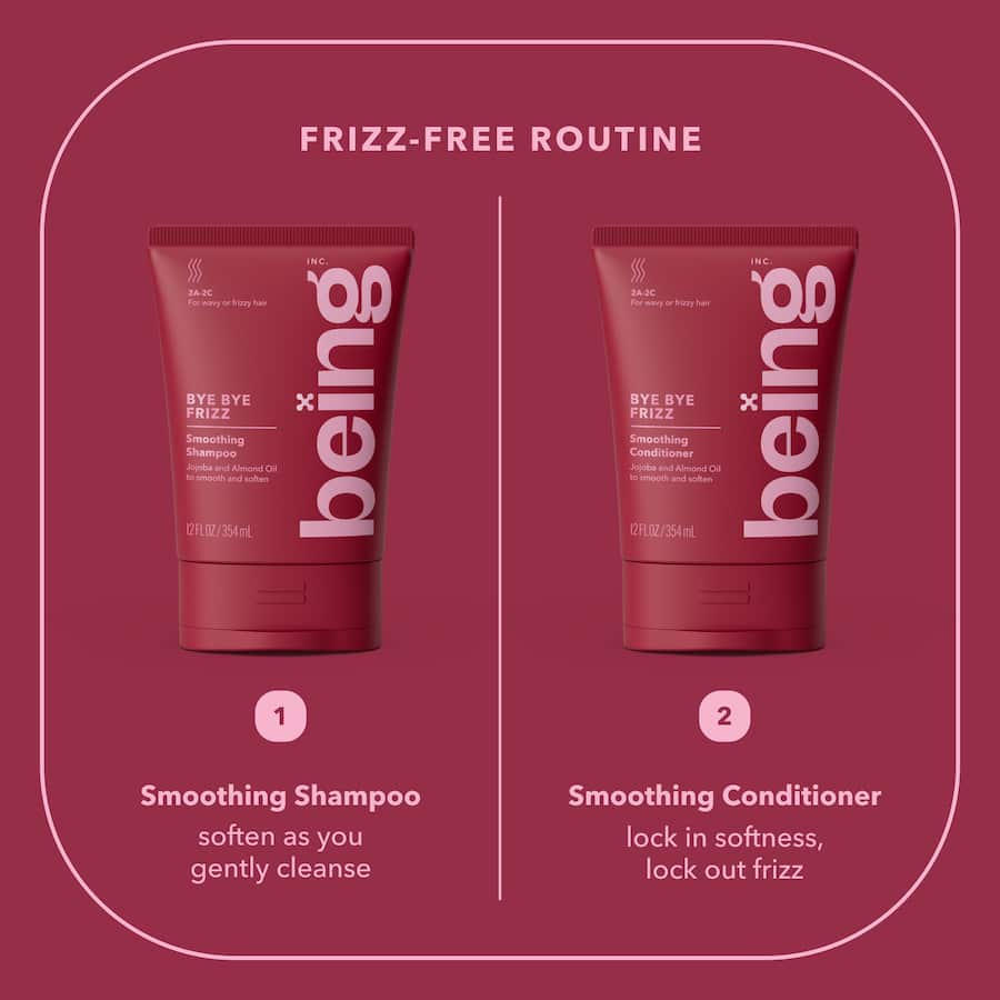 Being Bye Bye Frizz Shampoo Smoothing 354mL