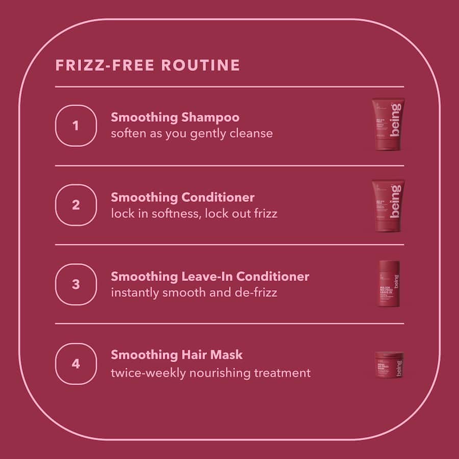 Being Bye Bye Frizz Shampoo Smoothing 354mL