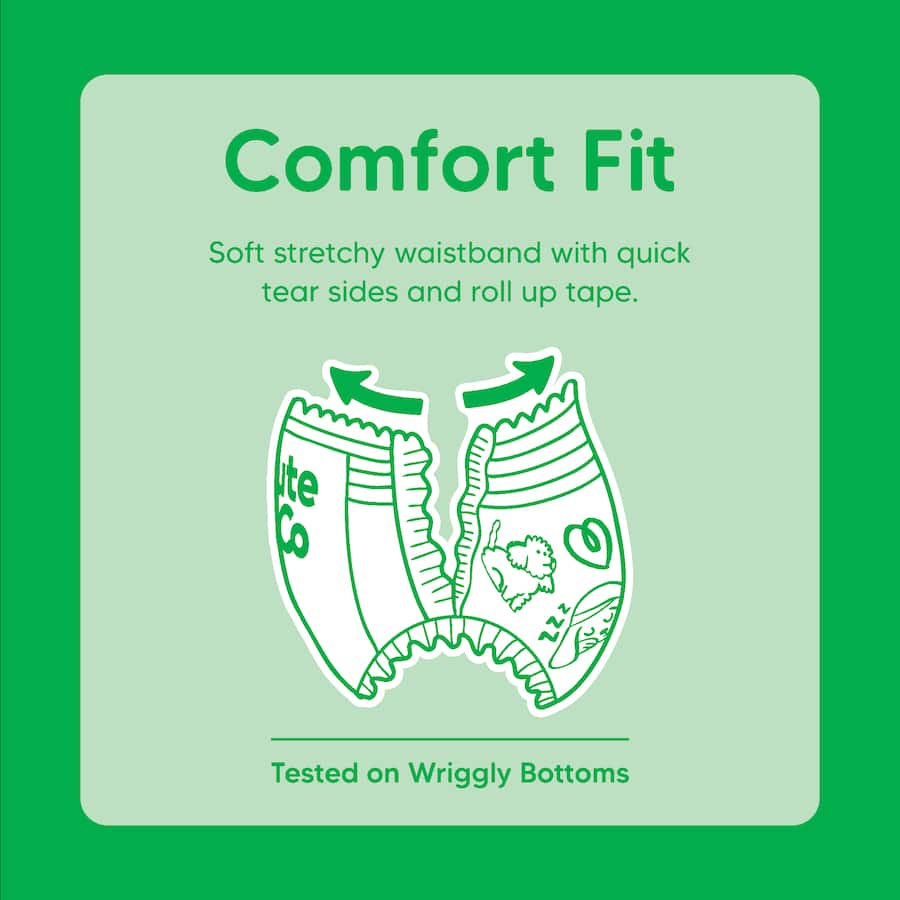 Cute & Co Nappy Pants Walker Boys & Girls 13-18kg Size 5 54pack