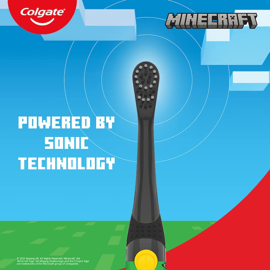 Colgate Kids Electric Toothbrush Minecraft