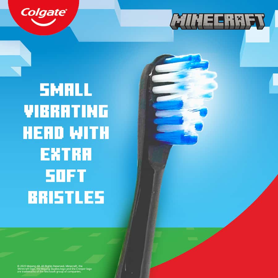Colgate Kids Electric Toothbrush Minecraft