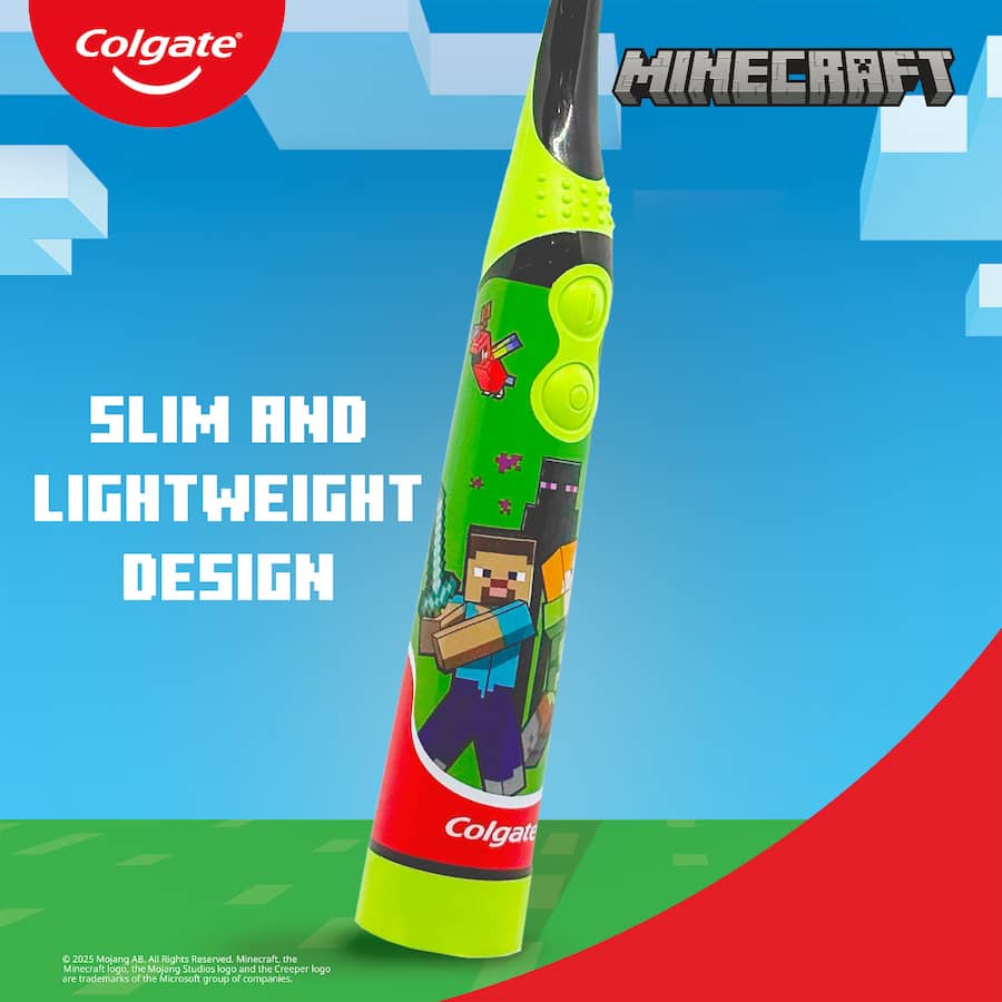 Colgate Kids Electric Toothbrush Minecraft