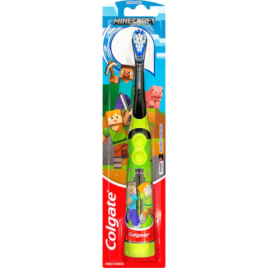 Colgate Kids Electric Toothbrush Minecraft