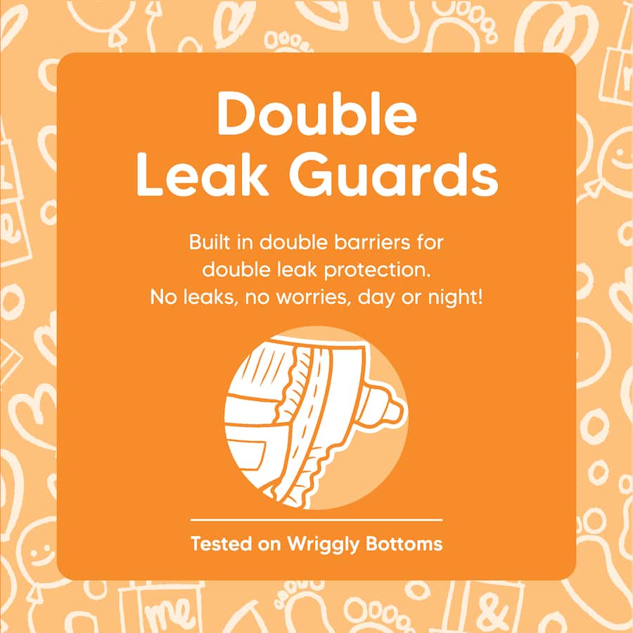 Cute & Co Nappies Crawler Boys & Girls 6-11kg Size 3 90pack