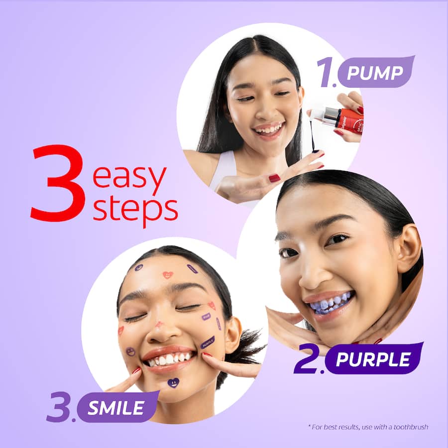 Colgate Purple Serum Teeth Whitening Booster 40mL