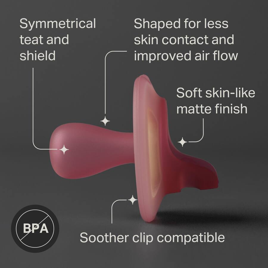 Tommee Tippee Soother Ultra Light Night 18-36m - 2 pack