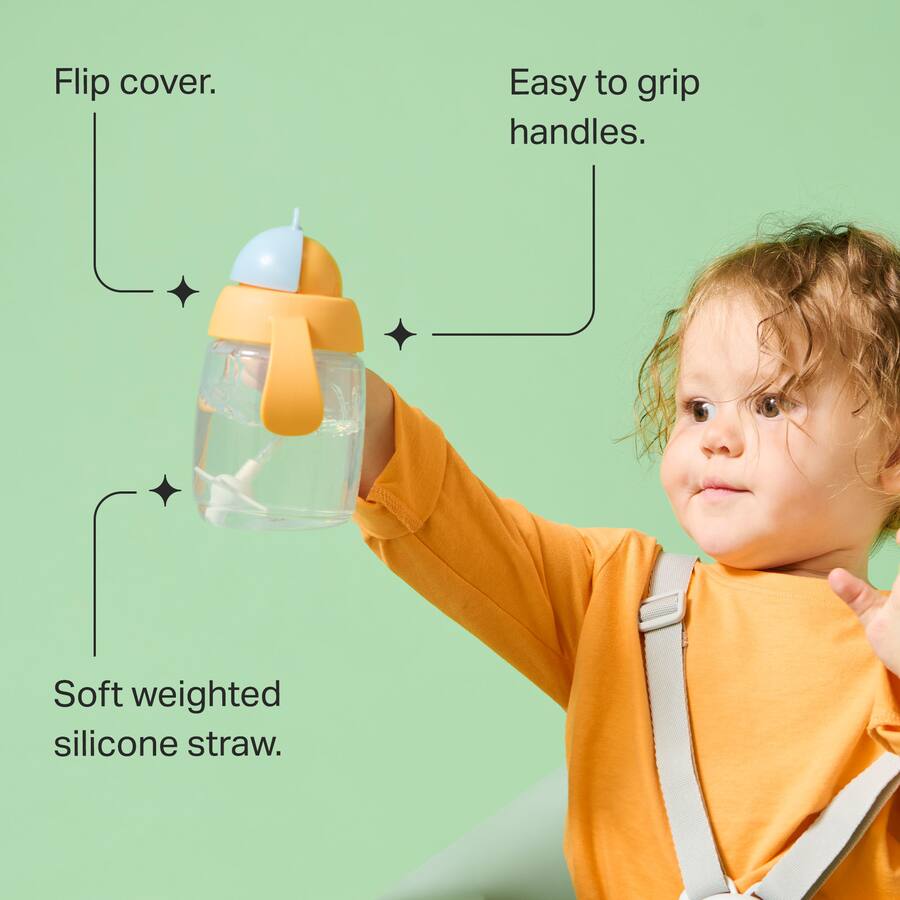 Tommee Tippee Baby Drinking Cup Trainer Straw 6m+ - 300mL