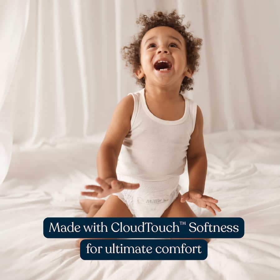 Millie Moon Luxury Nappy Pants Boys & Girls 13-18kg Size 5 28pack