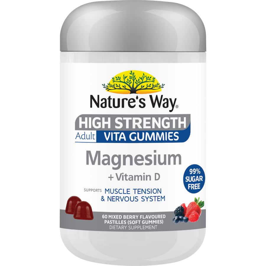 Nature's Way High Strength Magnesium Gummies 50pack