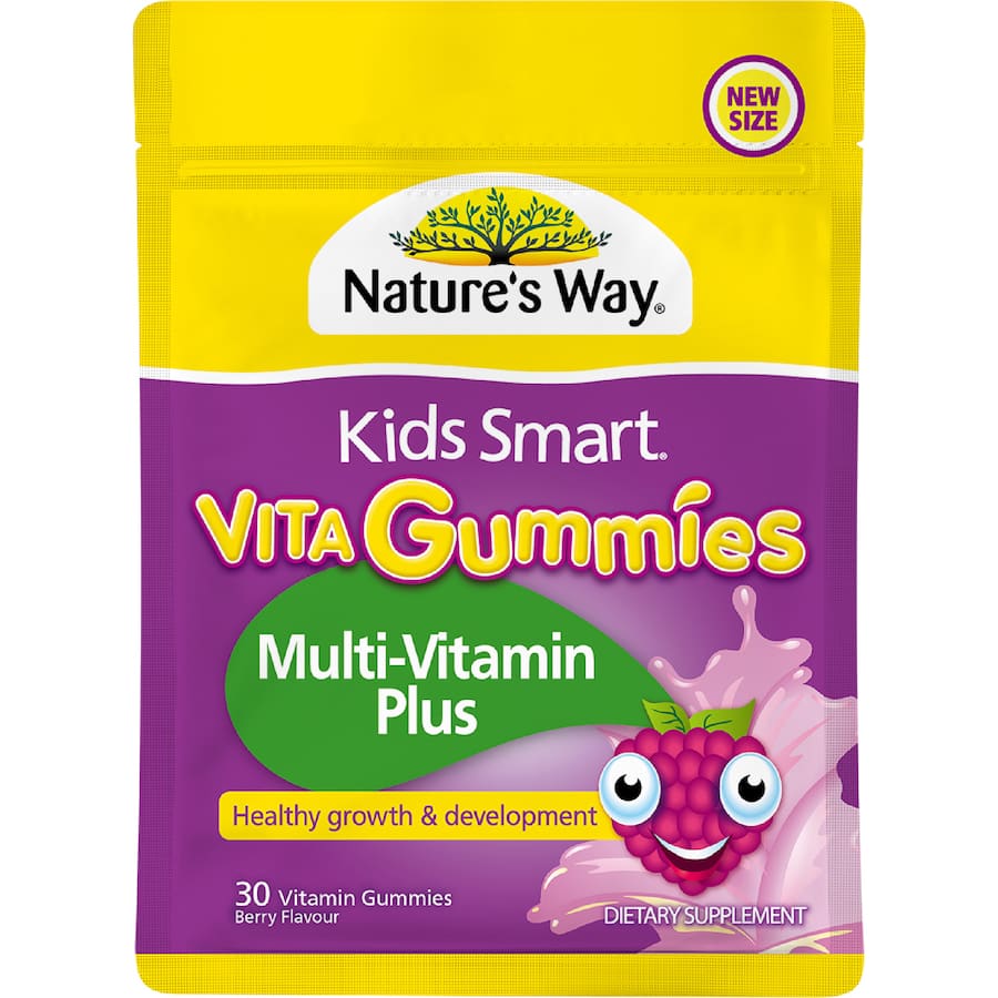 Nature's Way Kids Smart Vita Gummies Multivitamin Plus Pouch 30pack