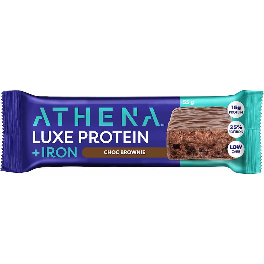 Athena Luxe Protein Bar Choc Brownie 55g